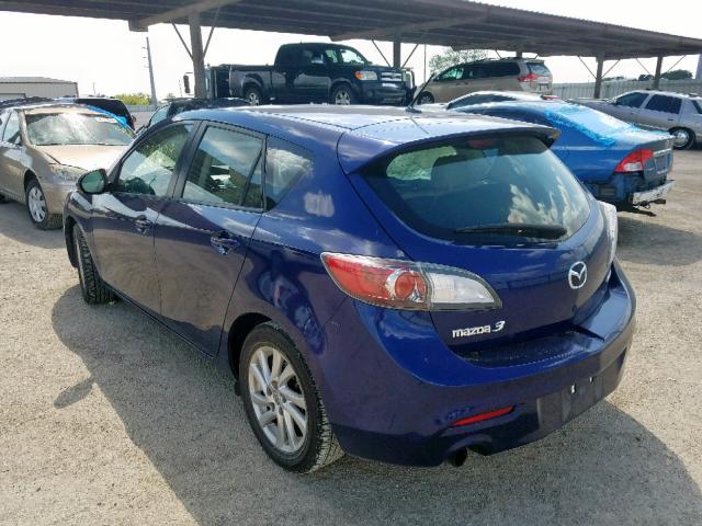 JM1BL1L78C1601623 - 2012 MAZDA 3 I BLUE photo 3