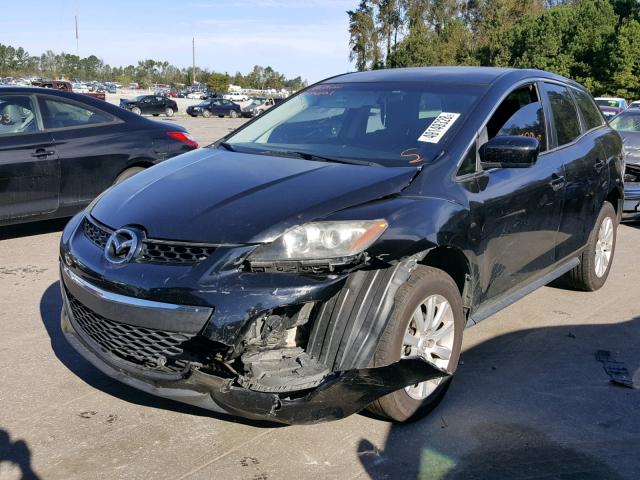 JM3ER2A51B0382566 - 2011 MAZDA CX-7 BLACK photo 2