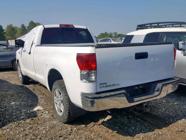 5TFLY5F16AX076219 - 2010 TOYOTA TUNDRA WHITE photo 3