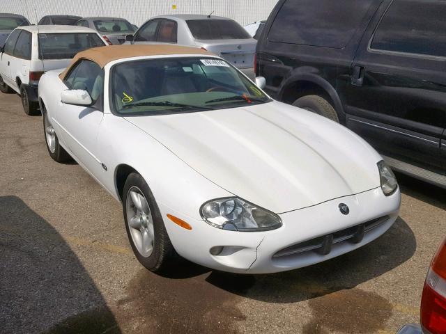 SAJGX2746VC011137 - 1997 JAGUAR XK8 WHITE photo 1