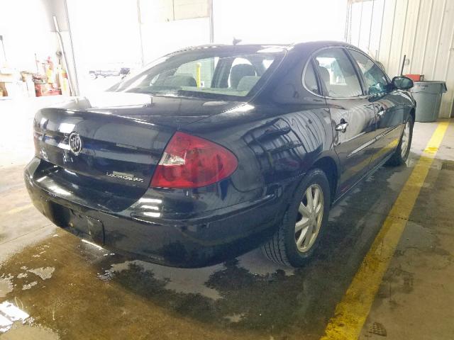 2G4WC582361189563 - 2006 BUICK LACROSSE C BLACK photo 4