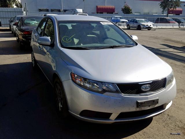 KNAFU4A25A5202324 - 2010 KIA FORTE EX SILVER photo 1