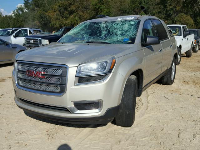 1GKKRNED9EJ273371 - 2014 GMC ACADIA SLE BEIGE photo 2