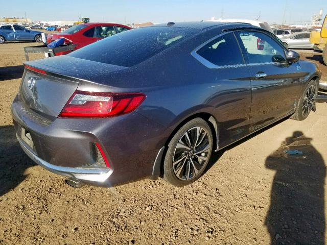 1HGCT1B88HA009579 - 2017 HONDA ACCORD EXL GRAY photo 6