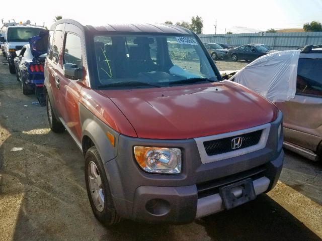 5J6YH28614L017601 - 2004 HONDA ELEMENT EX ORANGE photo 1