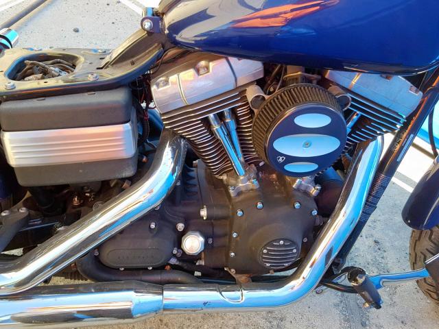 1HD1GX1176K325093 - 2006 HARLEY-DAVIDSON FXDBI BLUE photo 7