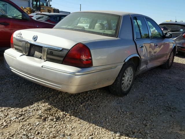 2MEFM75V67X622950 - 2007 MERCURY GRAND MARQ SILVER photo 4