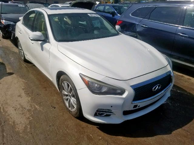 JN1BV7AR2EM692488 - 2014 INFINITI Q50 BASE WHITE photo 1