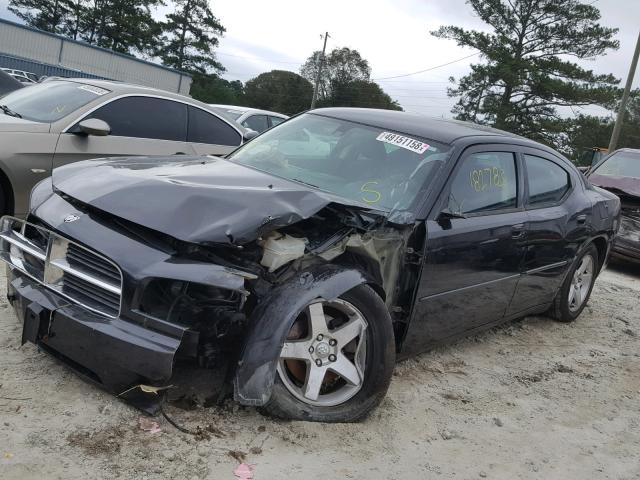 2B3CA3CV3AH277100 - 2010 DODGE CHARGER SX BLACK photo 2