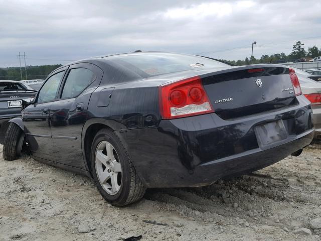 2B3CA3CV3AH277100 - 2010 DODGE CHARGER SX BLACK photo 3