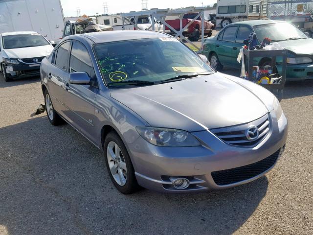 JM1BK123761478015 - 2006 MAZDA 3 S GRAY photo 1