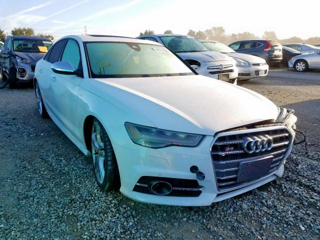 WAUFFAFC9HN048835 - 2017 AUDI S6 PREMIUM WHITE photo 1