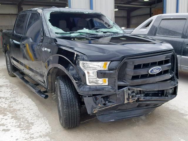 1FTEW1CPXGKF08168 - 2016 FORD F150 SUPER BLACK photo 1