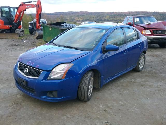 3N1AB6AP5AL700827 - 2010 NISSAN SENTRA 2.0 BLUE photo 2