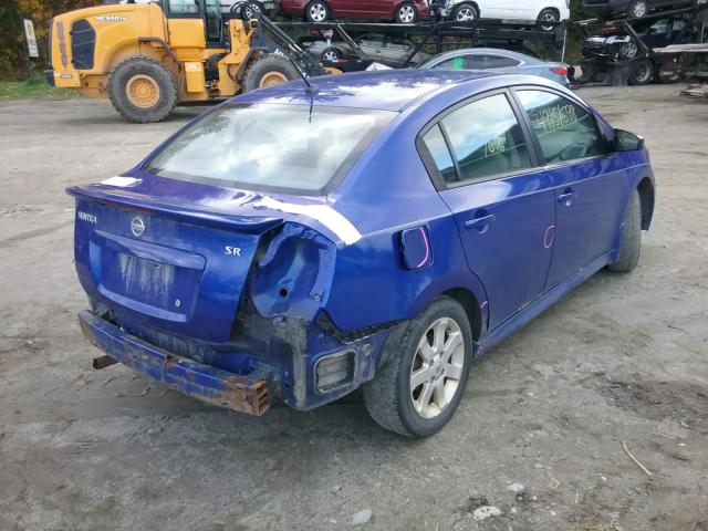 3N1AB6AP5AL700827 - 2010 NISSAN SENTRA 2.0 BLUE photo 4