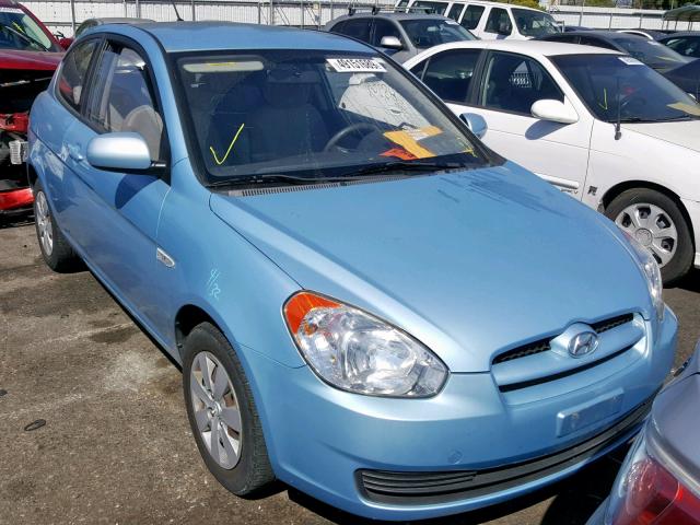 KMHCM3AC5AU181128 - 2010 HYUNDAI ACCENT BLU BLUE photo 1