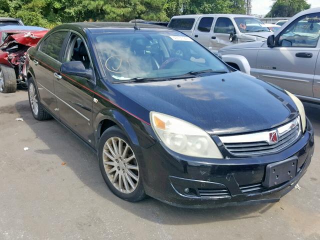 1G8ZV57777F295320 - 2007 SATURN AURA XR BLACK photo 1