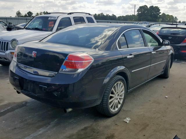 1G8ZV57777F295320 - 2007 SATURN AURA XR BLACK photo 4