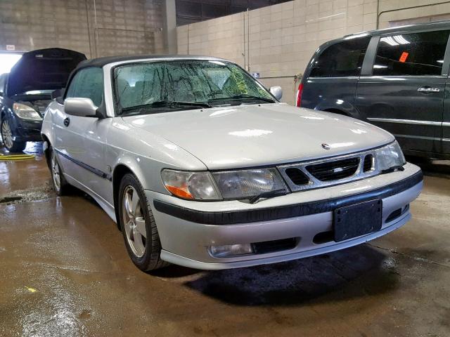 YS3DF75K937009948 - 2003 SAAB 9-3 SE SILVER photo 1