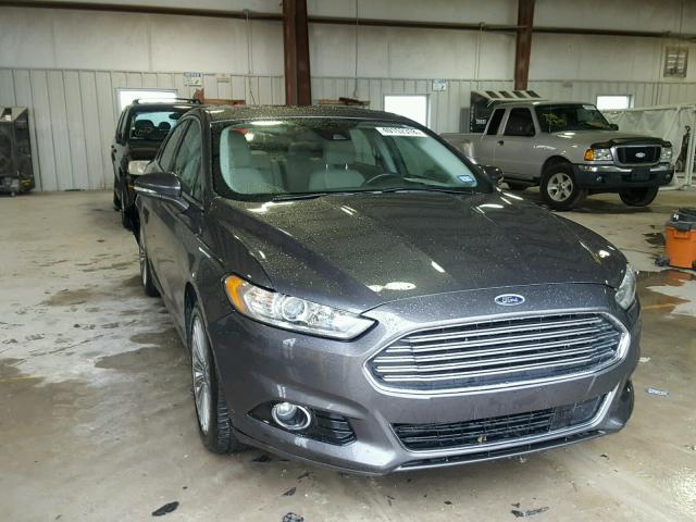 3FA6P0K90FR157575 - 2015 FORD FUSION TIT GRAY photo 1