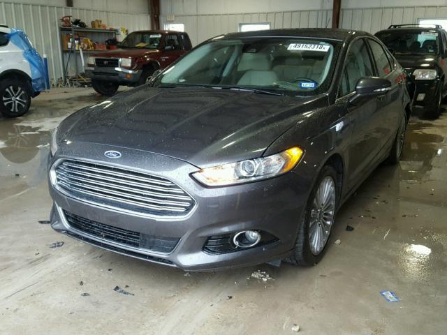 3FA6P0K90FR157575 - 2015 FORD FUSION TIT GRAY photo 2