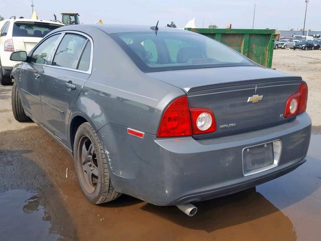 1G1ZH57B09F106603 - 2009 CHEVROLET MALIBU 1LT GRAY photo 3