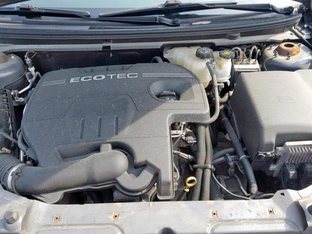 1G1ZH57B09F106603 - 2009 CHEVROLET MALIBU 1LT GRAY photo 7