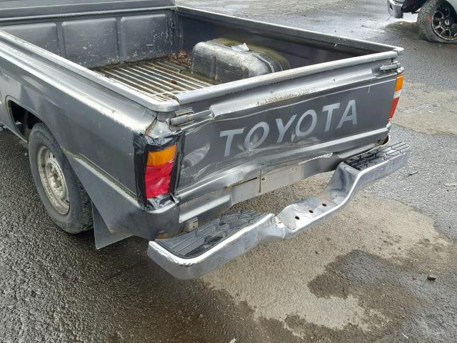 JT4RN50R8J5113252 - 1988 TOYOTA PICKUP 1/2 GRAY photo 9