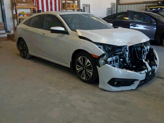 19XFC1F30HE022303 - 2017 HONDA CIVIC EX WHITE photo 1