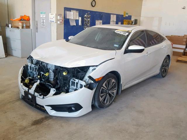 19XFC1F30HE022303 - 2017 HONDA CIVIC EX WHITE photo 2