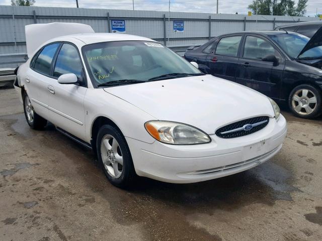 1FAFP55251G240320 - 2001 FORD TAURUS SES WHITE photo 1