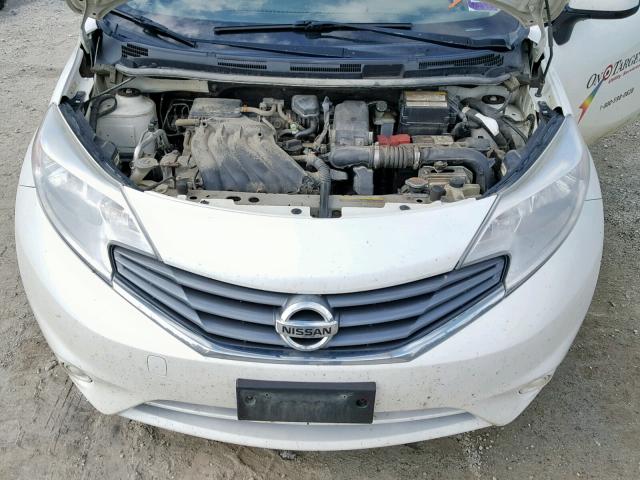 3N1CE2CP0EL406733 - 2014 NISSAN VERSA NOTE WHITE photo 7