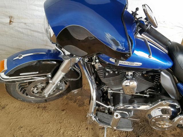 1HD1KEM17AB652908 - 2010 HARLEY-DAVIDSON FLHTK BLUE photo 9