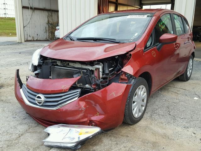 3N1CE2CP8GL396519 - 2016 NISSAN VERSA NOTE RED photo 2