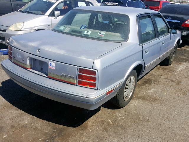 1G3AG55M5R6367608 - 1994 OLDSMOBILE CUTLASS CI BLUE photo 4