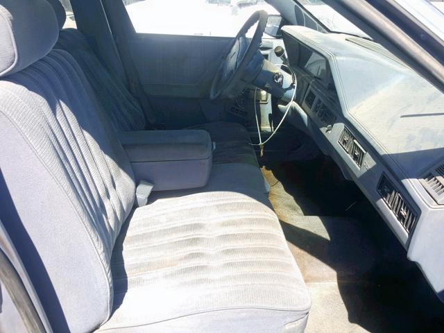 1G3AG55M5R6367608 - 1994 OLDSMOBILE CUTLASS CI BLUE photo 5