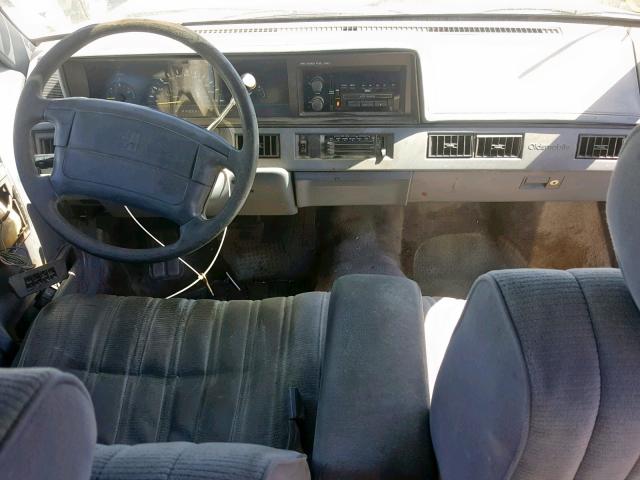 1G3AG55M5R6367608 - 1994 OLDSMOBILE CUTLASS CI BLUE photo 9