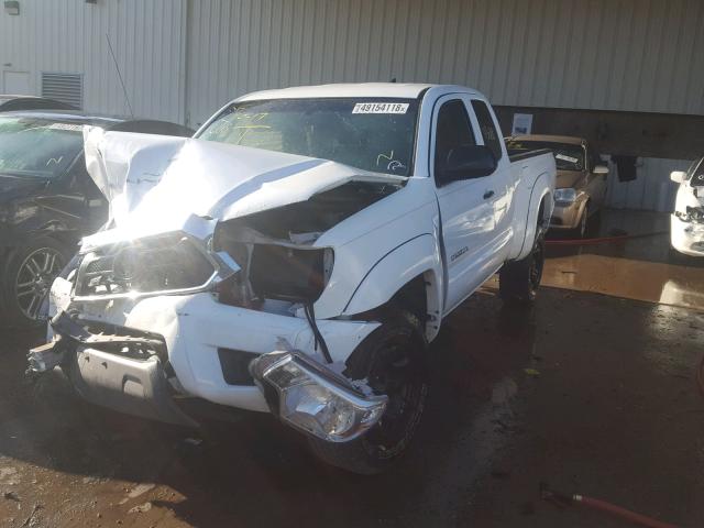 5TFTU4GN4FX086956 - 2015 TOYOTA TACOMA PRE WHITE photo 2