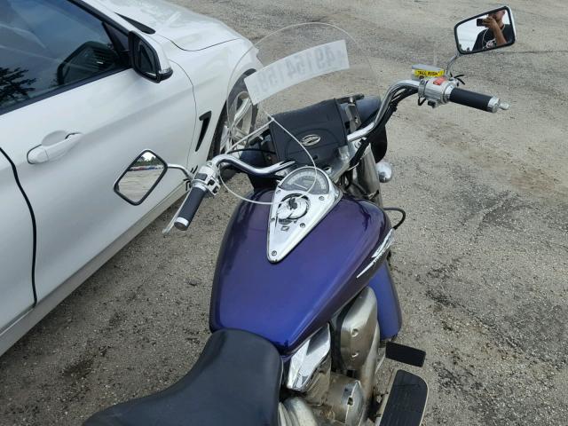 1HFSC52053A000753 - 2003 HONDA VT1300 S PURPLE photo 5