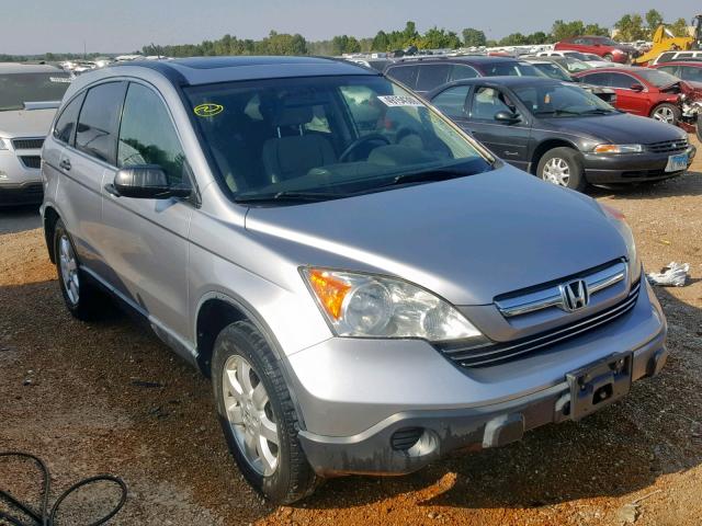 JHLRE48558C004235 - 2008 HONDA CR-V EX SILVER photo 1