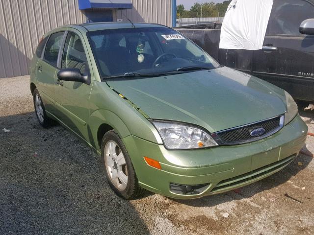 1FAFP37N37W334349 - 2007 FORD FOCUS ZX5 GREEN photo 1