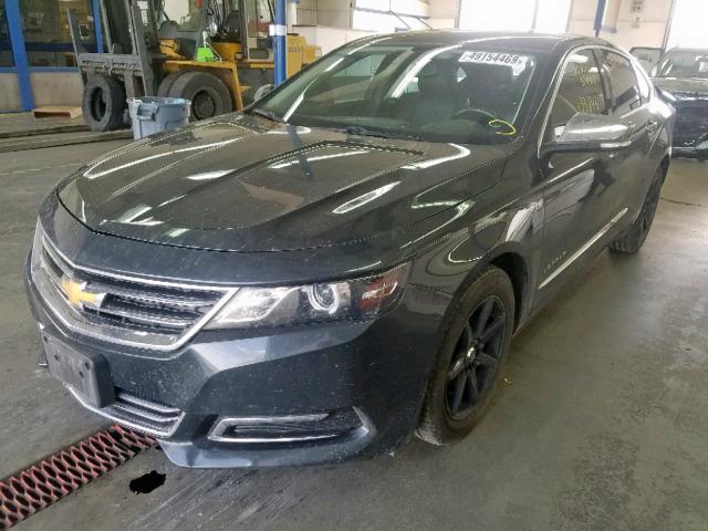 1G1145SL1EU162189 - 2014 CHEVROLET IMPALA LTZ CHARCOAL photo 2