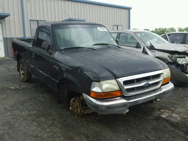 1FTYR10C8WUC20366 - 1998 FORD RANGER BLACK photo 1