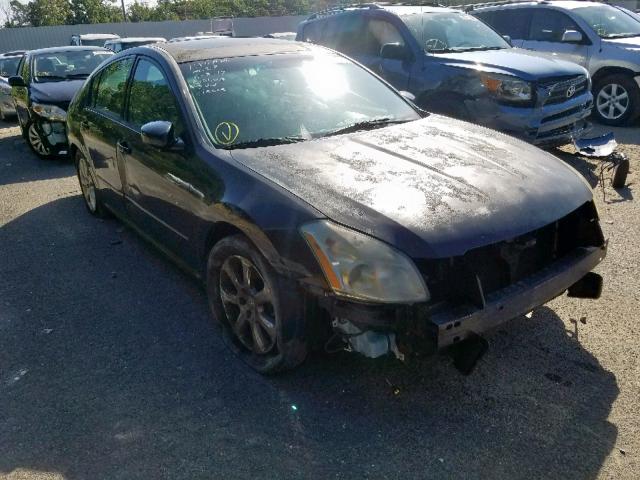 1N4BA41E17C821887 - 2007 NISSAN MAXIMA SE BLACK photo 1