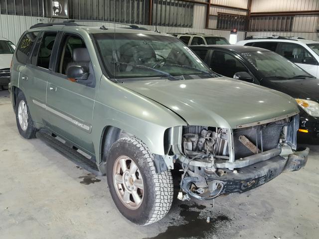 1GKDS13S342129556 - 2004 GMC ENVOY GREEN photo 1