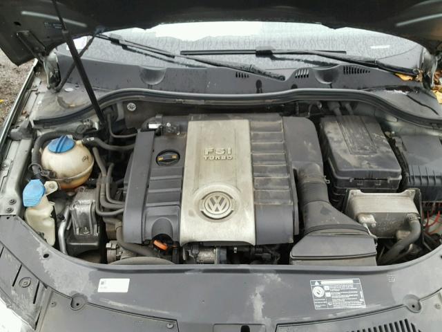 WVWAK73C08P055628 - 2008 VOLKSWAGEN PASSAT KOM GRAY photo 7