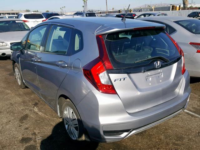 3HGGK5H4XJM735016 - 2018 HONDA FIT LX SILVER photo 3