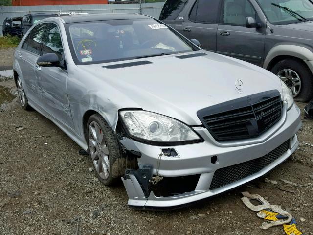 WDDNG71X97A062643 - 2007 MERCEDES-BENZ S 550 SILVER photo 1