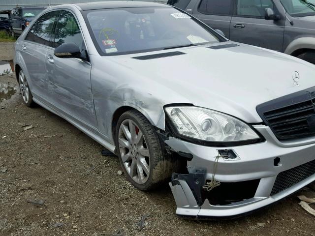 WDDNG71X97A062643 - 2007 MERCEDES-BENZ S 550 SILVER photo 9