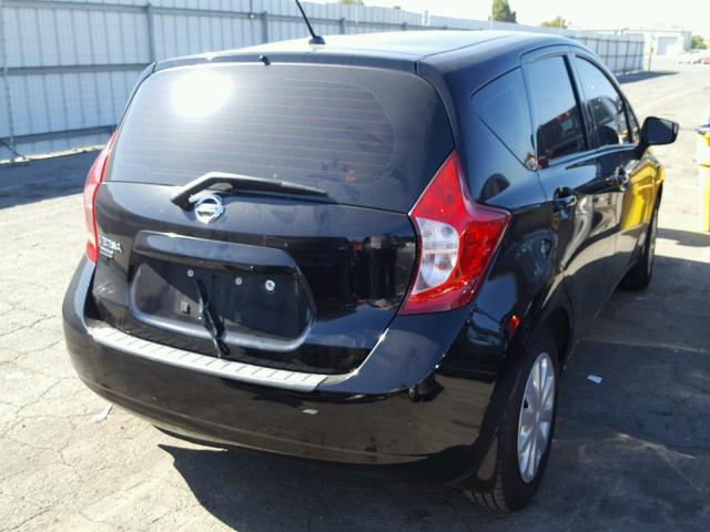 3N1CE2CP3GL396122 - 2016 NISSAN VERSA NOTE BLACK photo 4